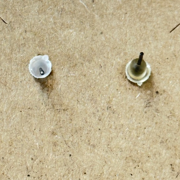 2/$15 Gold ball stud earrings. Very dainty bead earrings with post back. - Picture 9 of 11